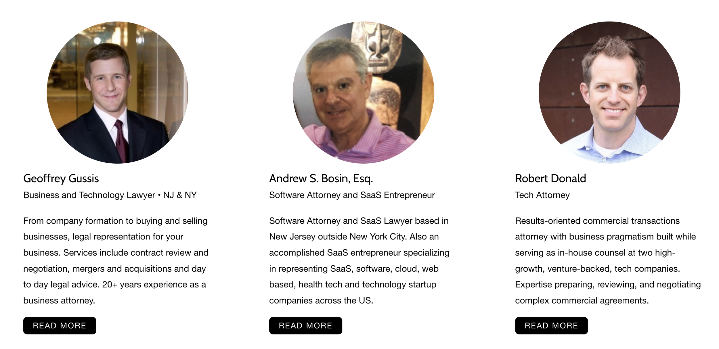 saas and tech lawyers