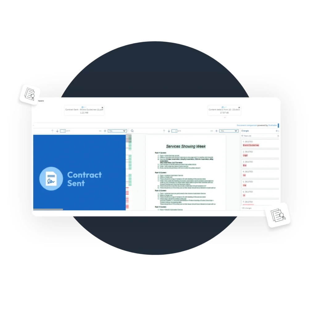 contract comparison tool